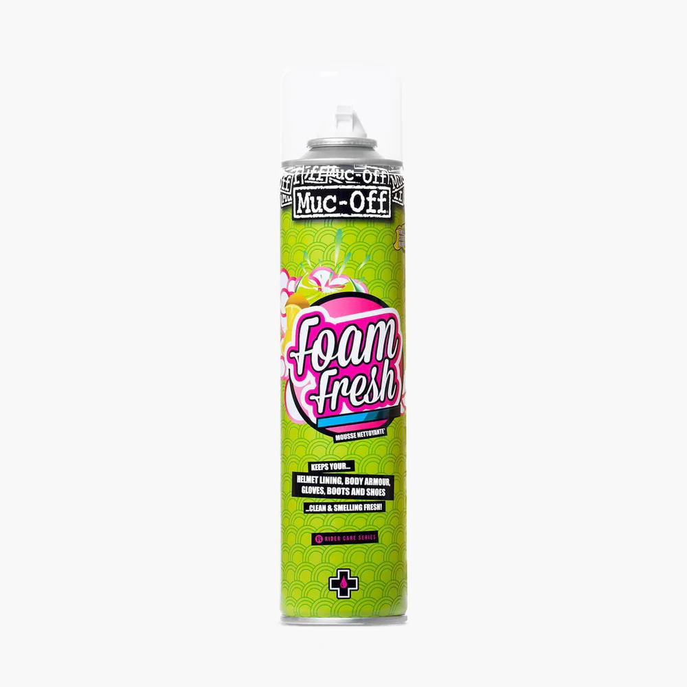 Muc-off təmizləyici köpük 400ml (12) (dəbilqə və moto geyimdə istifadə)