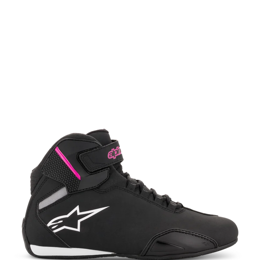 Alpinestars Stella Sektor qadın motosiklet ayaqqabısı – Qara/Fuşya – 5 — şəkil 1