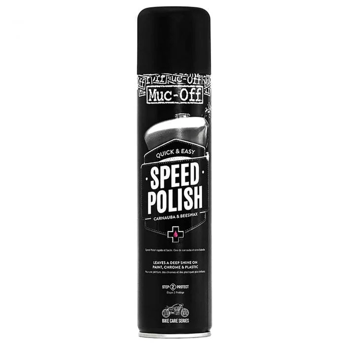 Muc-Off Speed Polish motosiklet cilası 400ml (12) — şəkil 1