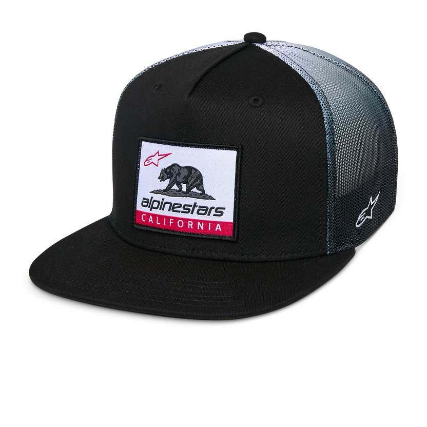 Alpinestars Cali Gradient torlu kepka – Qara/Ağ – Tək ölçü — şəkil 1