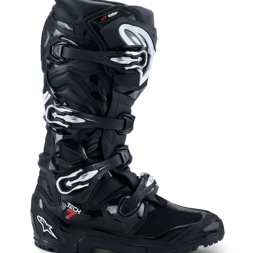Alpinestars Tech 7 Enduro Drystar motosiklet çəkməsi – Qara – 8 — şəkil 1