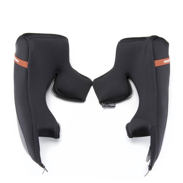 Scorpion EXO-R1 Carbon Air Cheek Pad Black