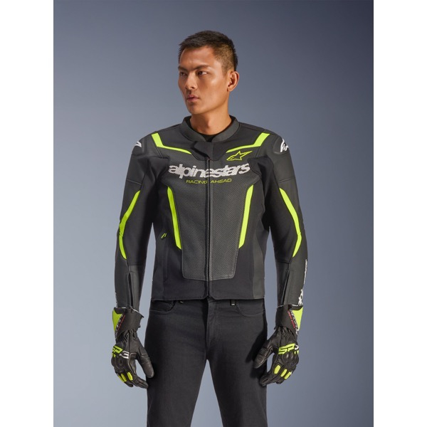 Alpinestars GP Force V2 Air havalandırmalı dəri motosiklet gödəkçəsi
